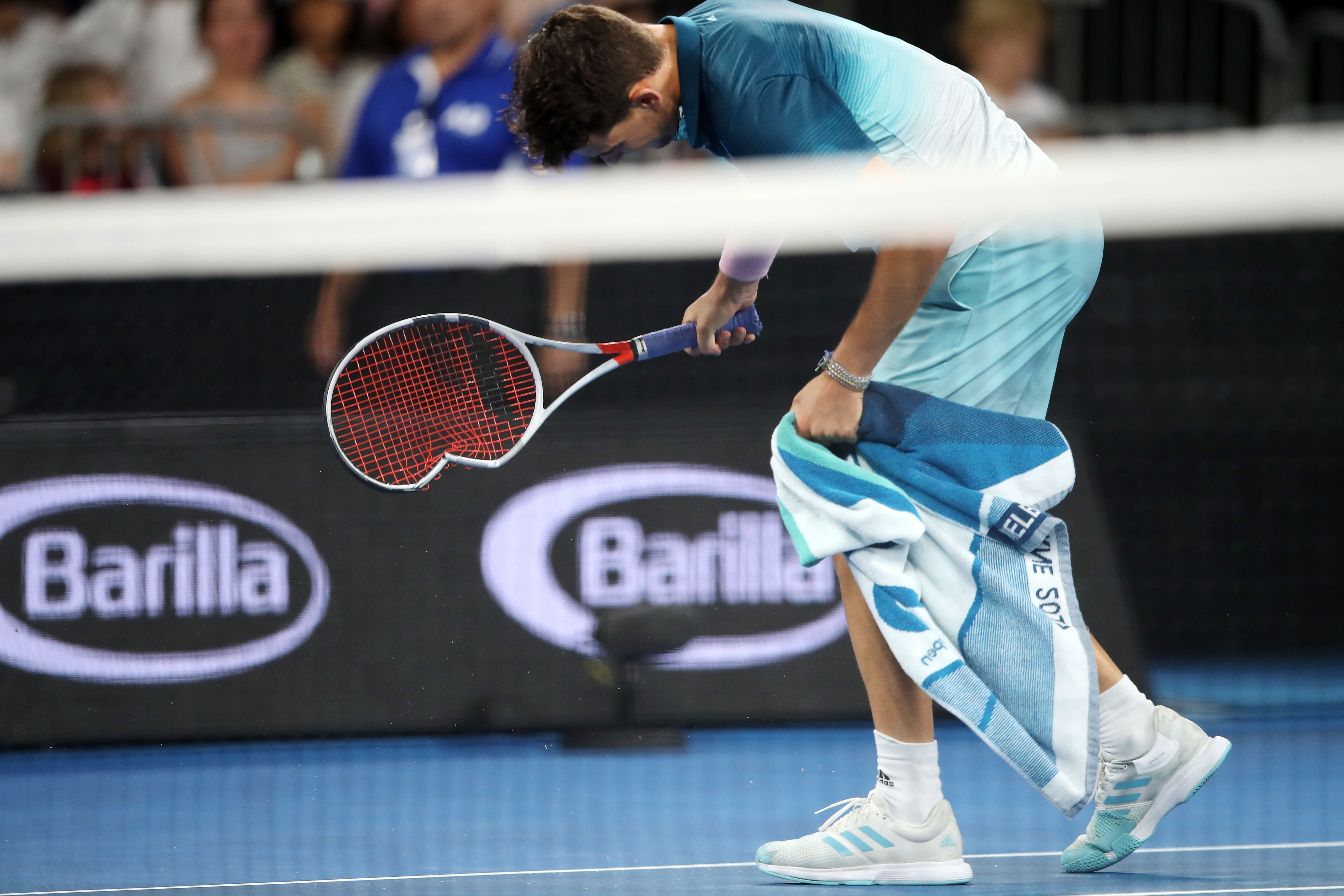 racchette da tennis rotte