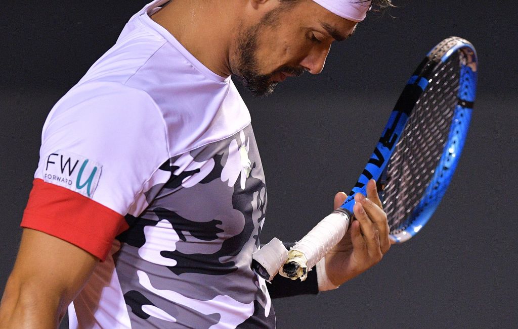 racchette da tennis rotte