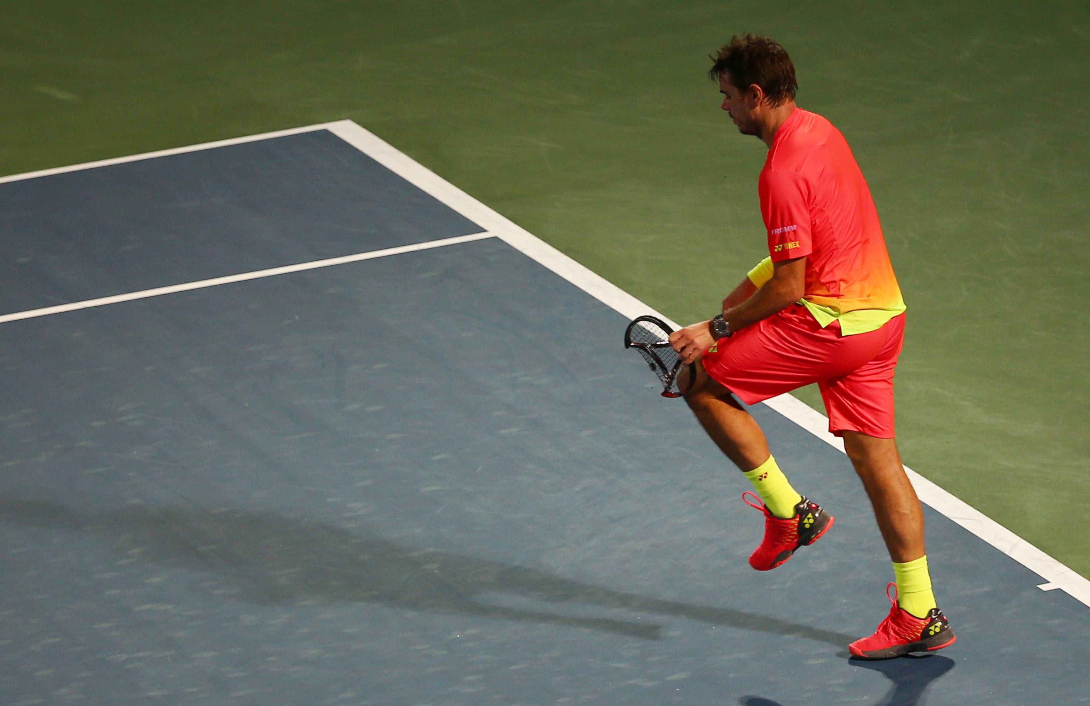 racchette da tennis rotte