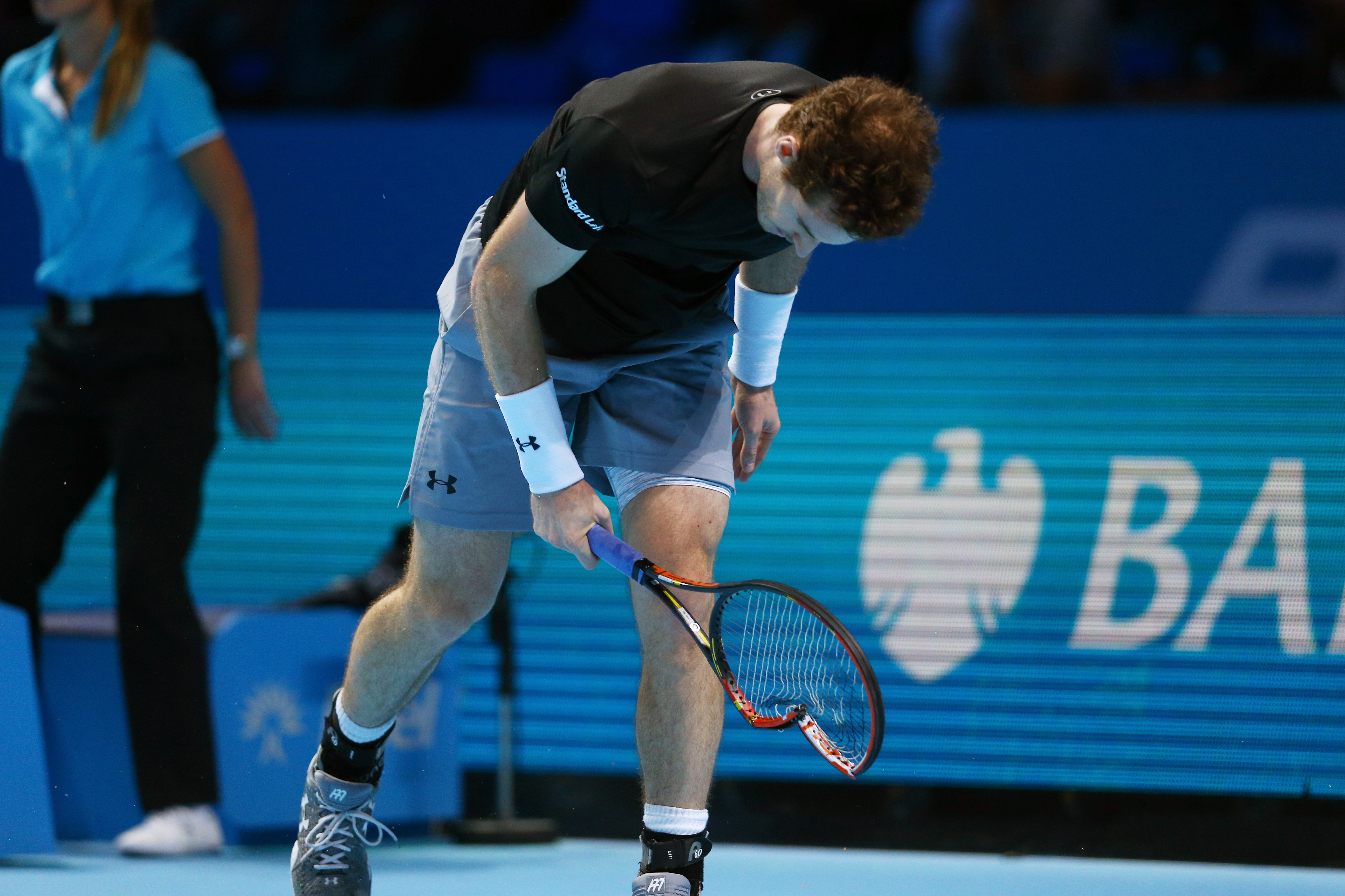 racchette da tennis rotte