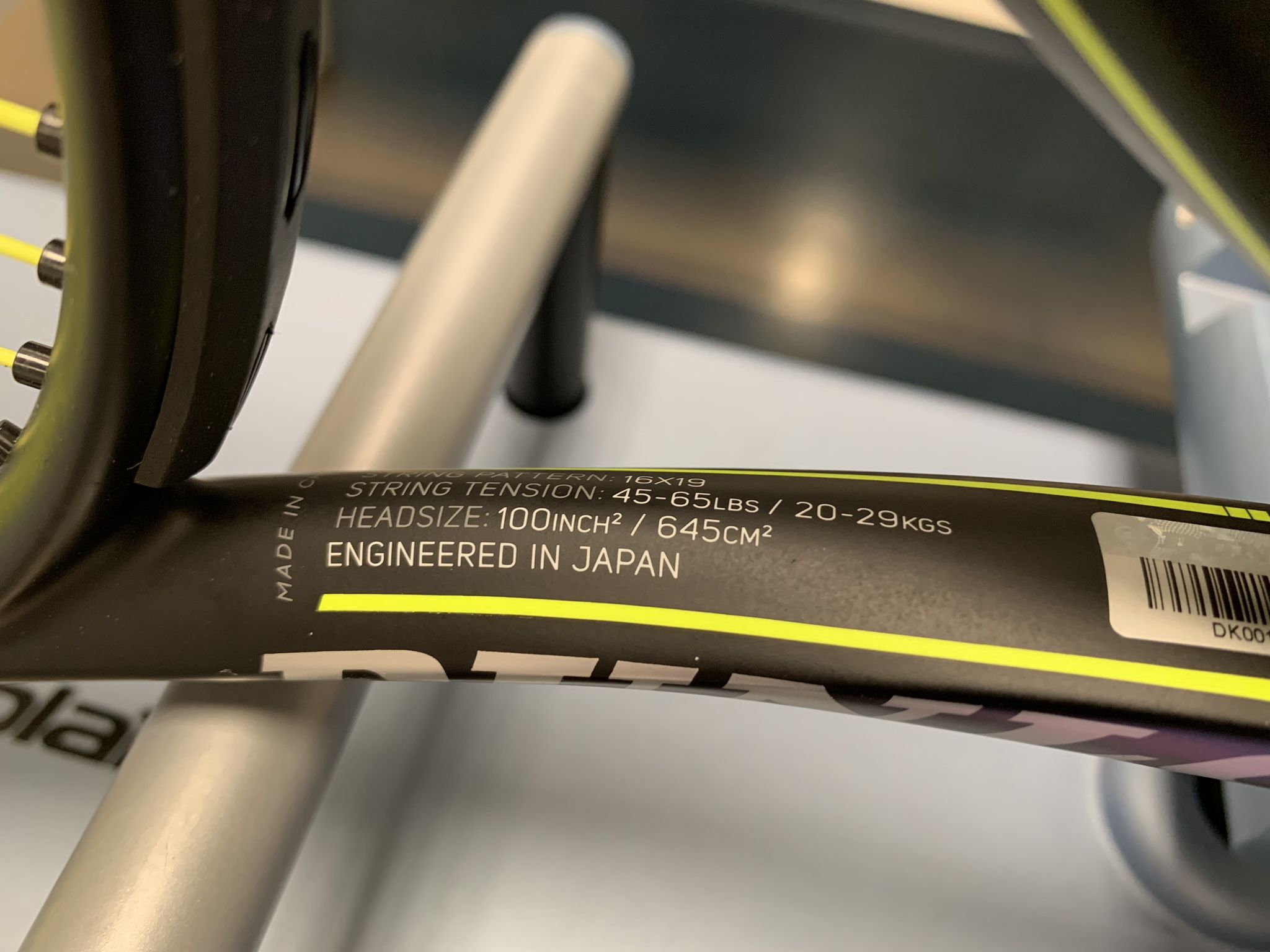 Un dettaglio all'interno del cuore della Dunlop SX 300, 'studiata' in giappone