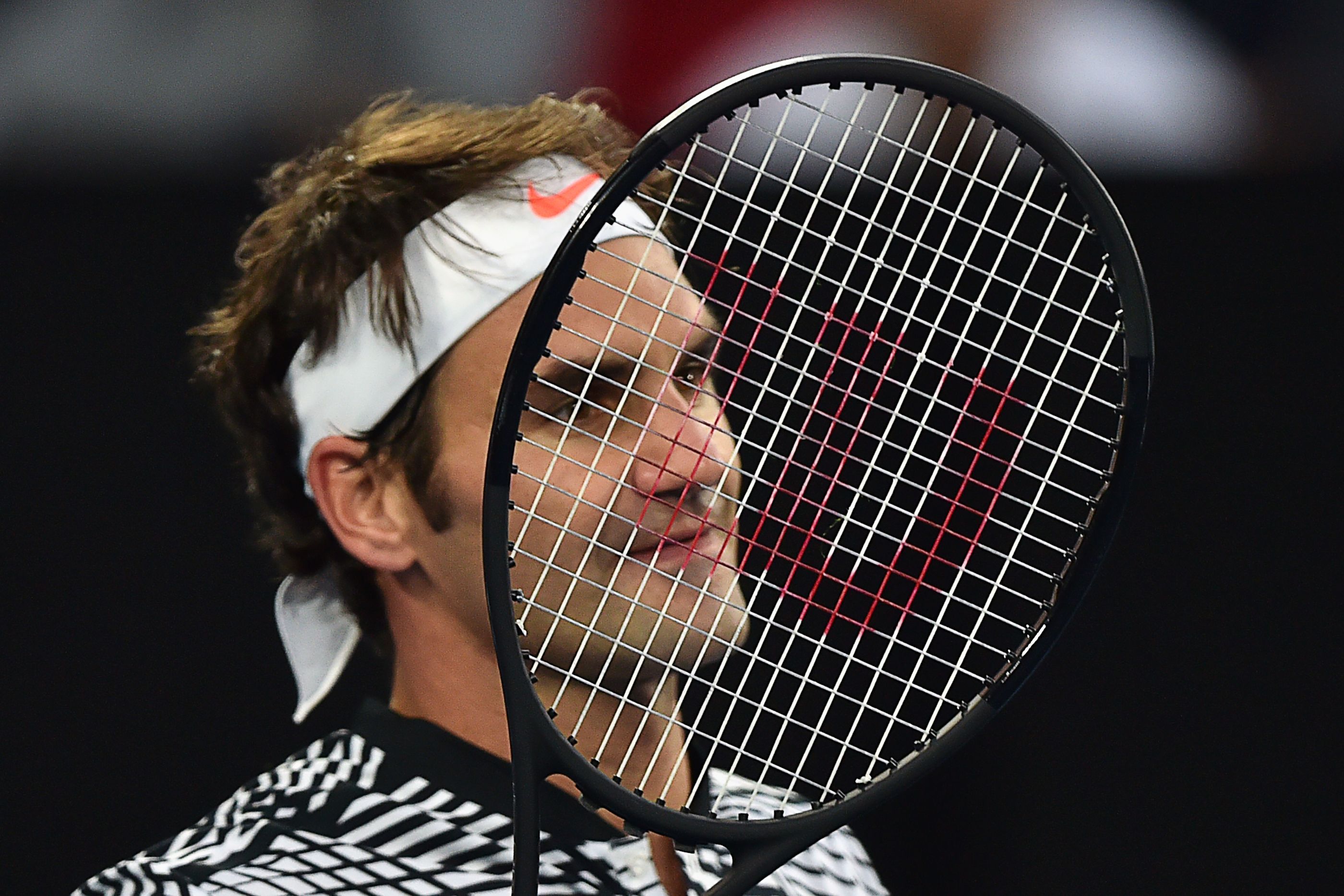 Caronti ha preso spunto anche da quanto fatto in passato da Roger Federer con i suoi 'power pad'