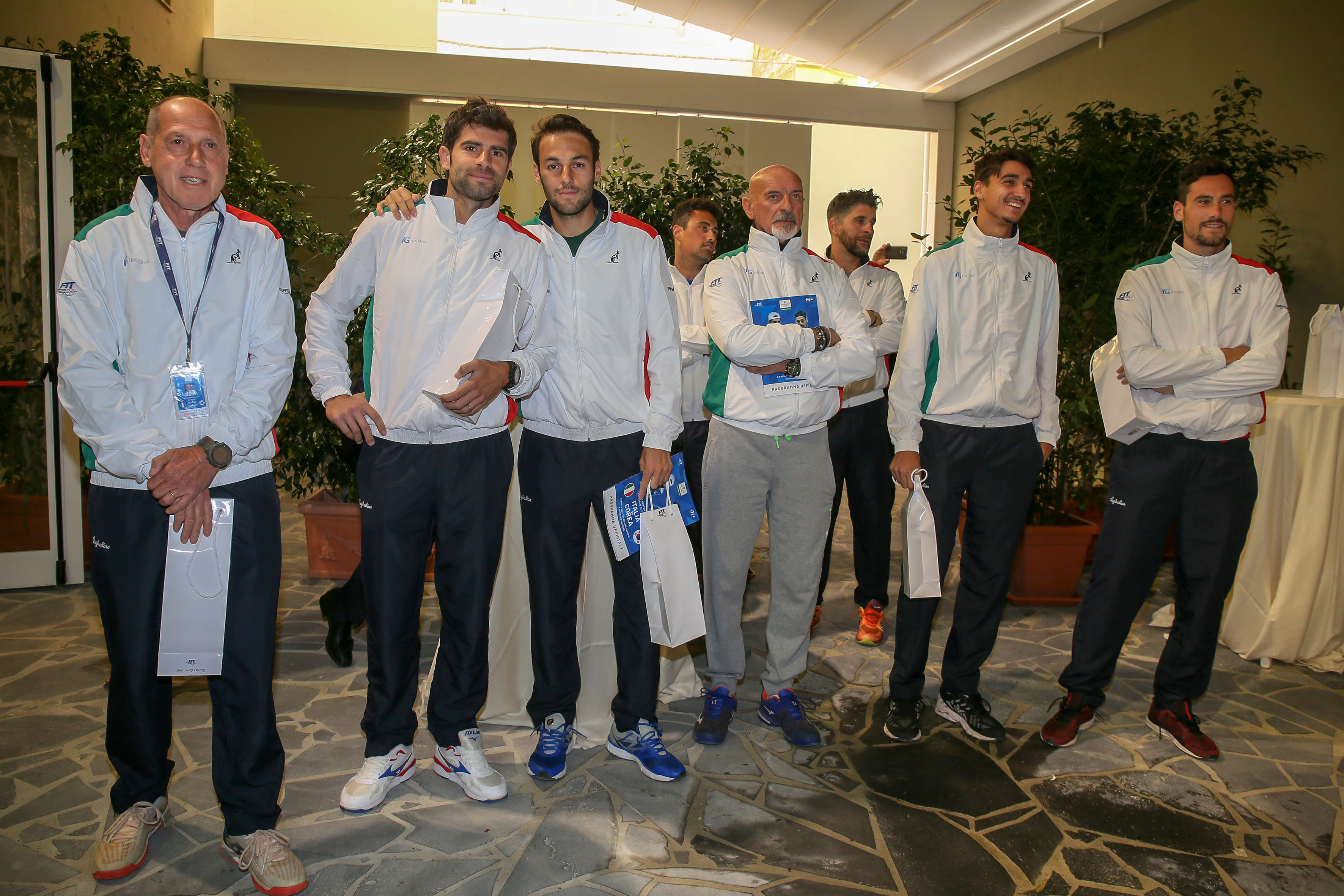 Coppa Davis: la squadra azzurra