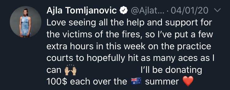 Solidarietà incendi Australia