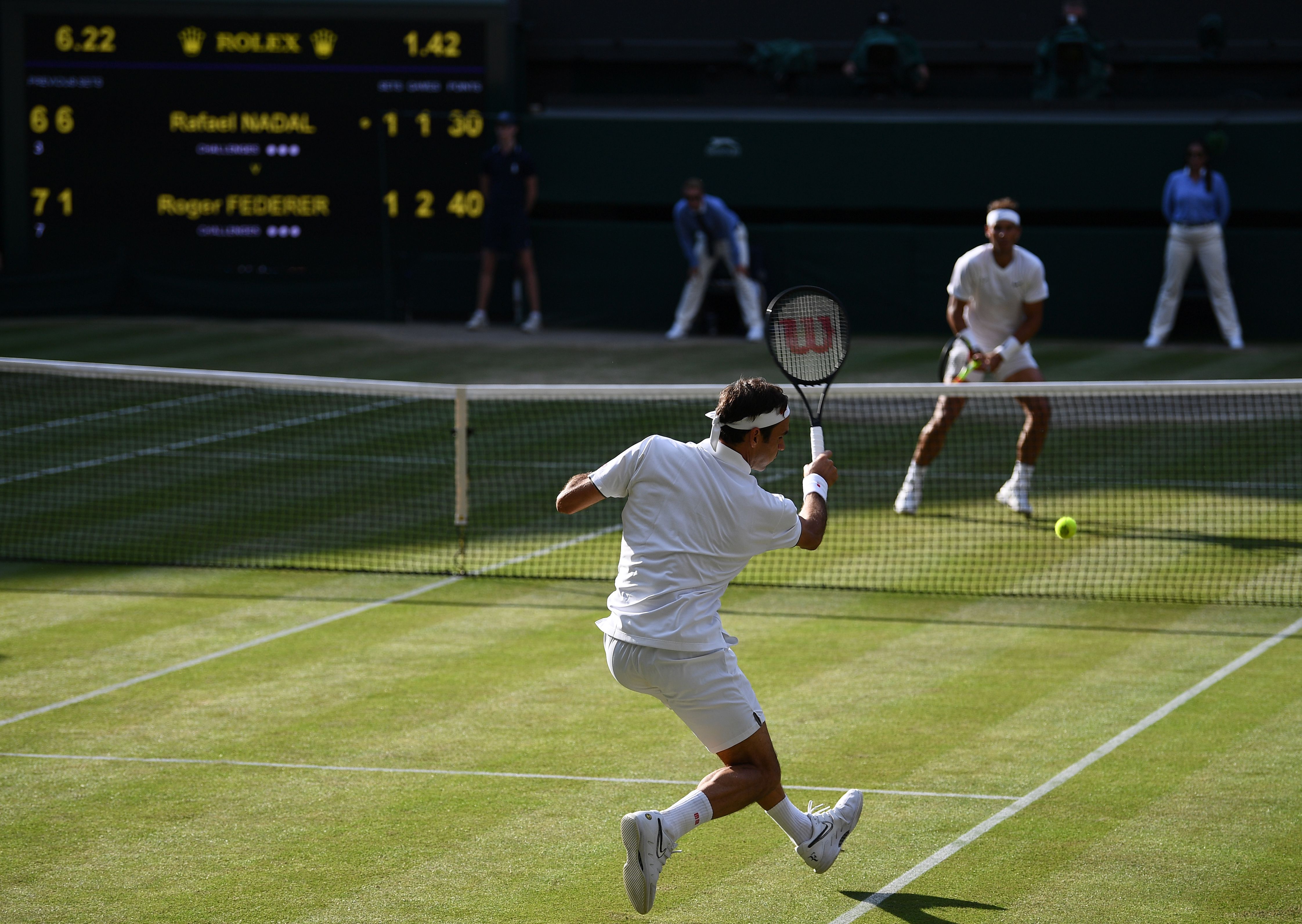 Roger Federer e Rafa Nadal