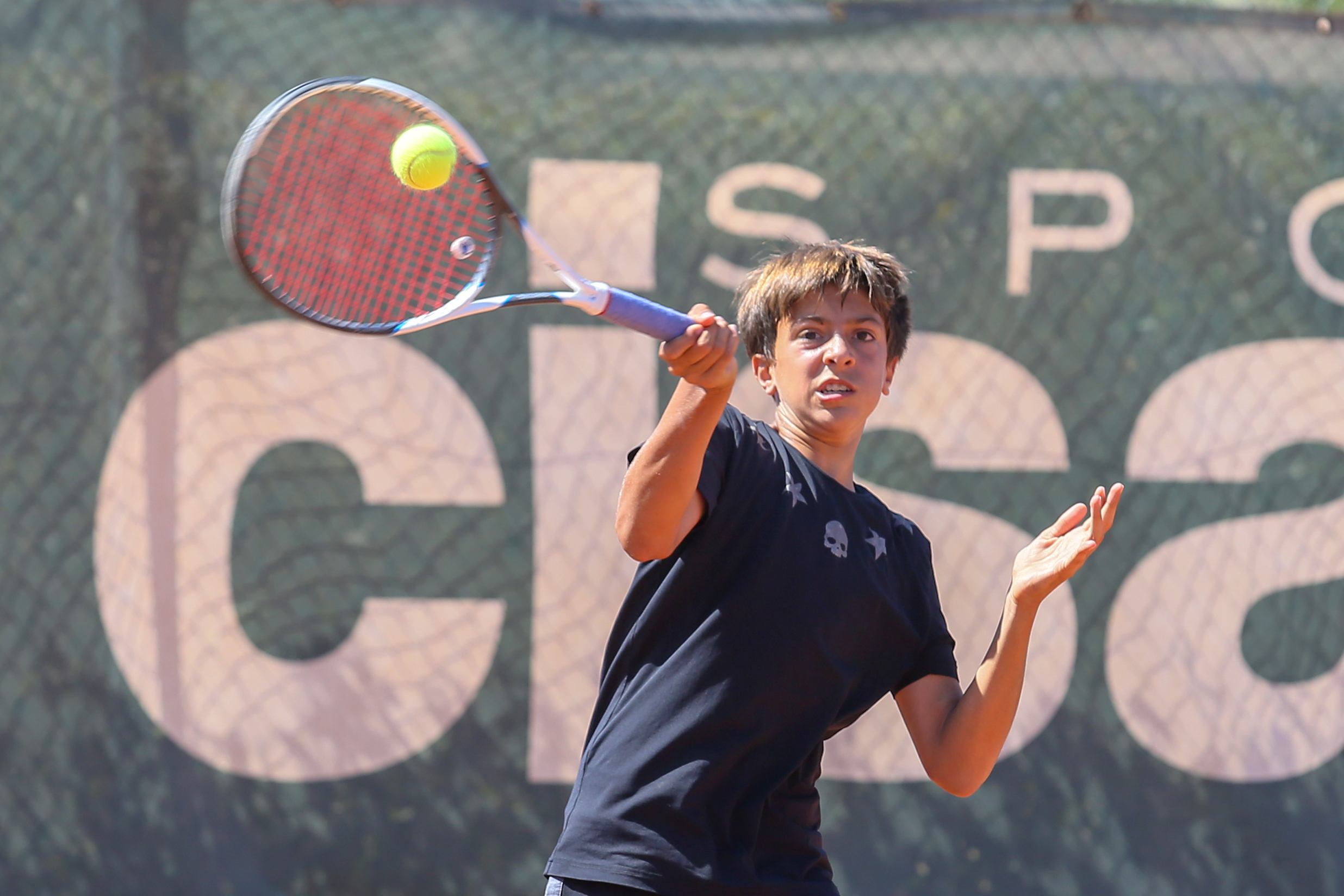 Alessandro Sartori, vincitore nella categoria Under 14 maschile