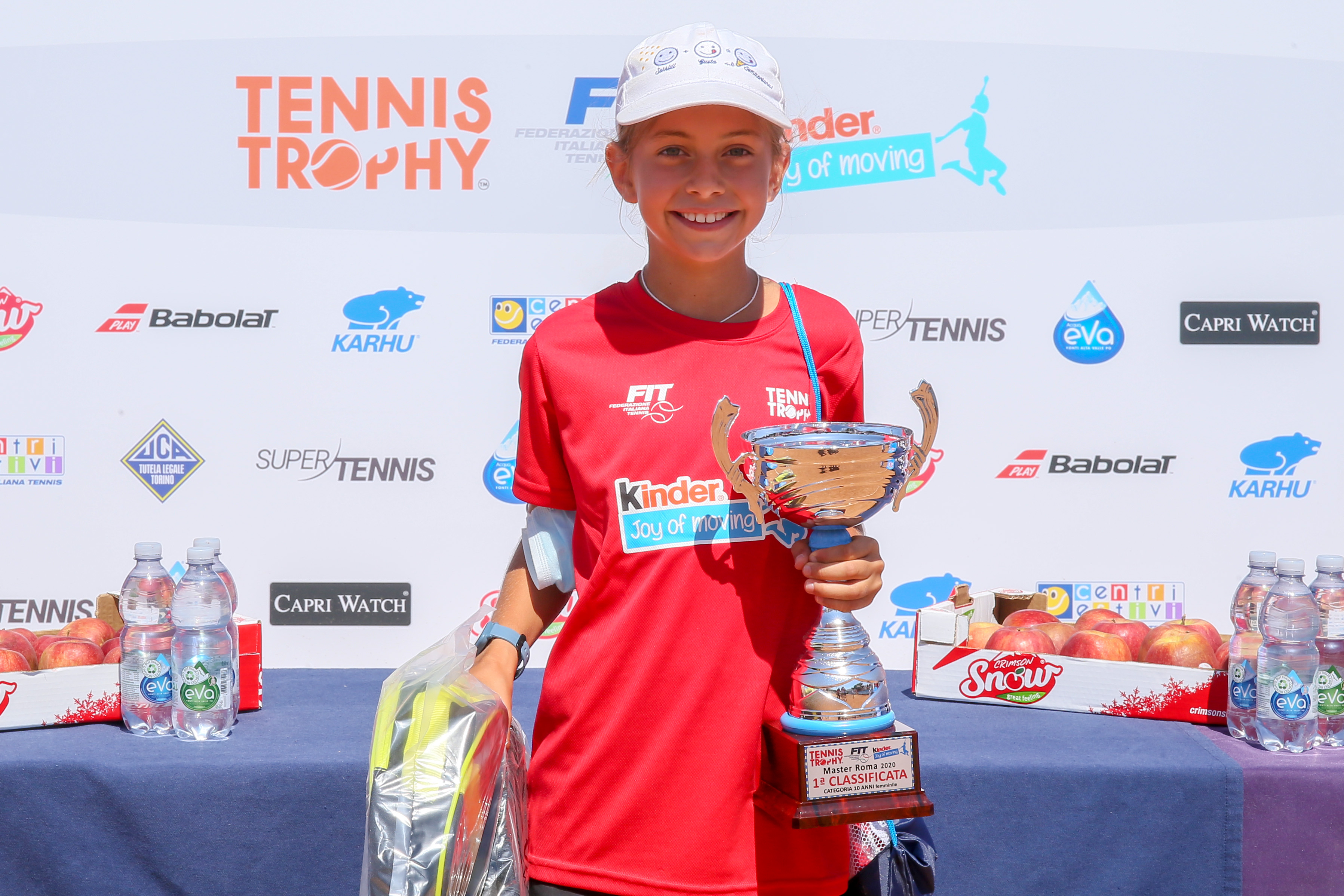 Sofia Ferraris, vincitrice nella categoria Under 10 femminile