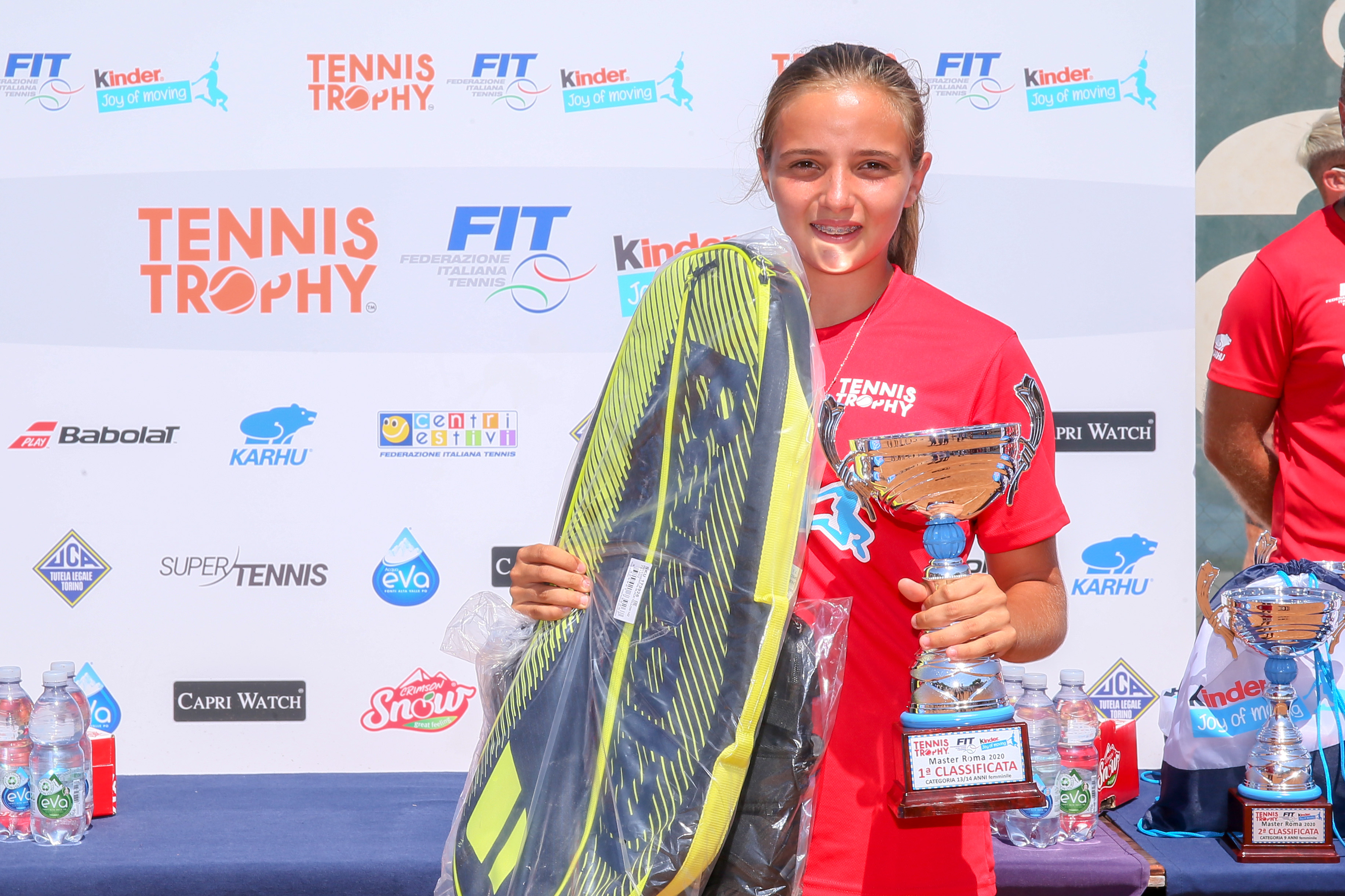 Sara Macchione, vincitrice nella categoria Under 14 femminile