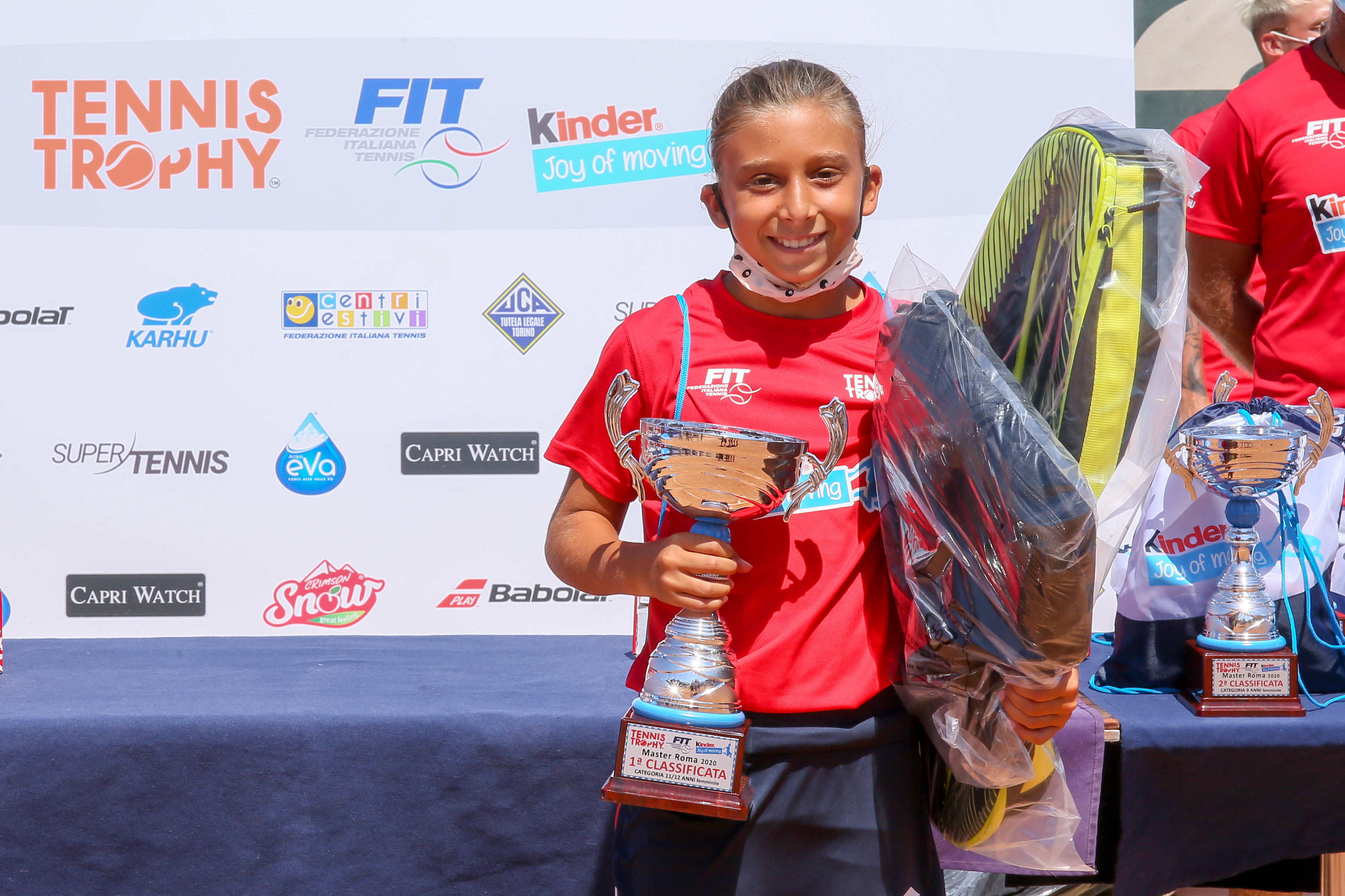 Martina Cerbo, vincitrice nella categoria Under 12 femminile