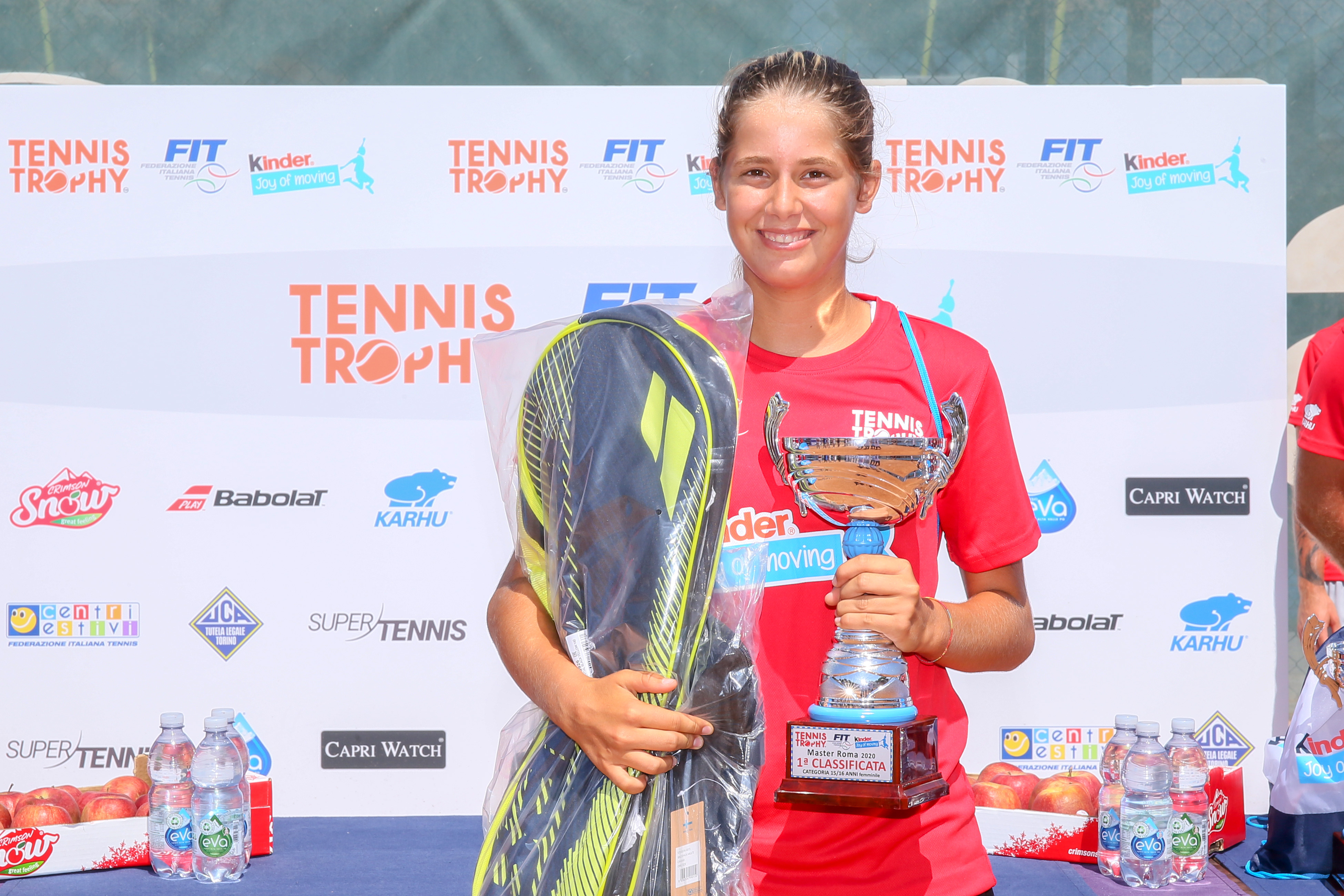 Carolina Troiano, vincitrice nella categoria Under 16 femminile