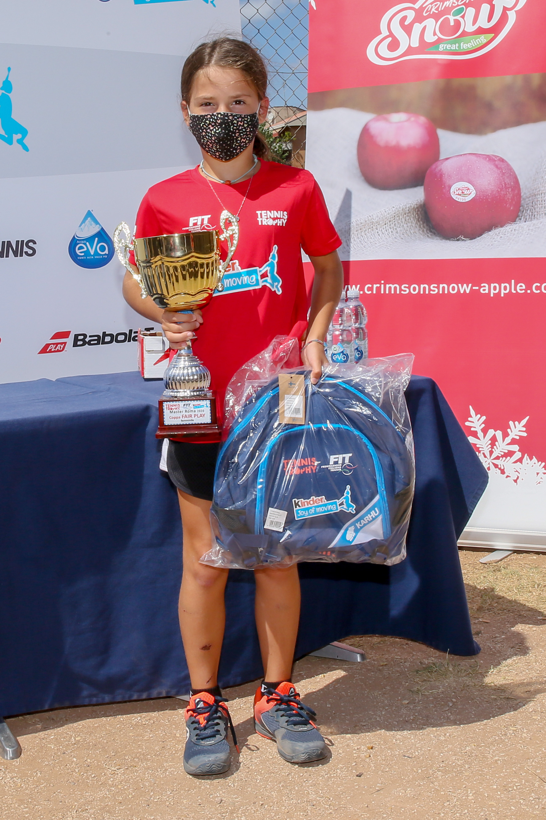 Agnese Calzolai, vincitrice del premio Fair Play