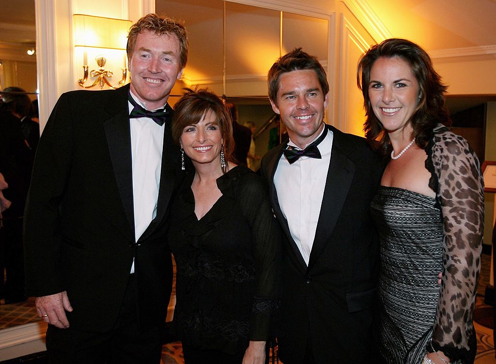 I 'Woodies' con le rispettive compagne