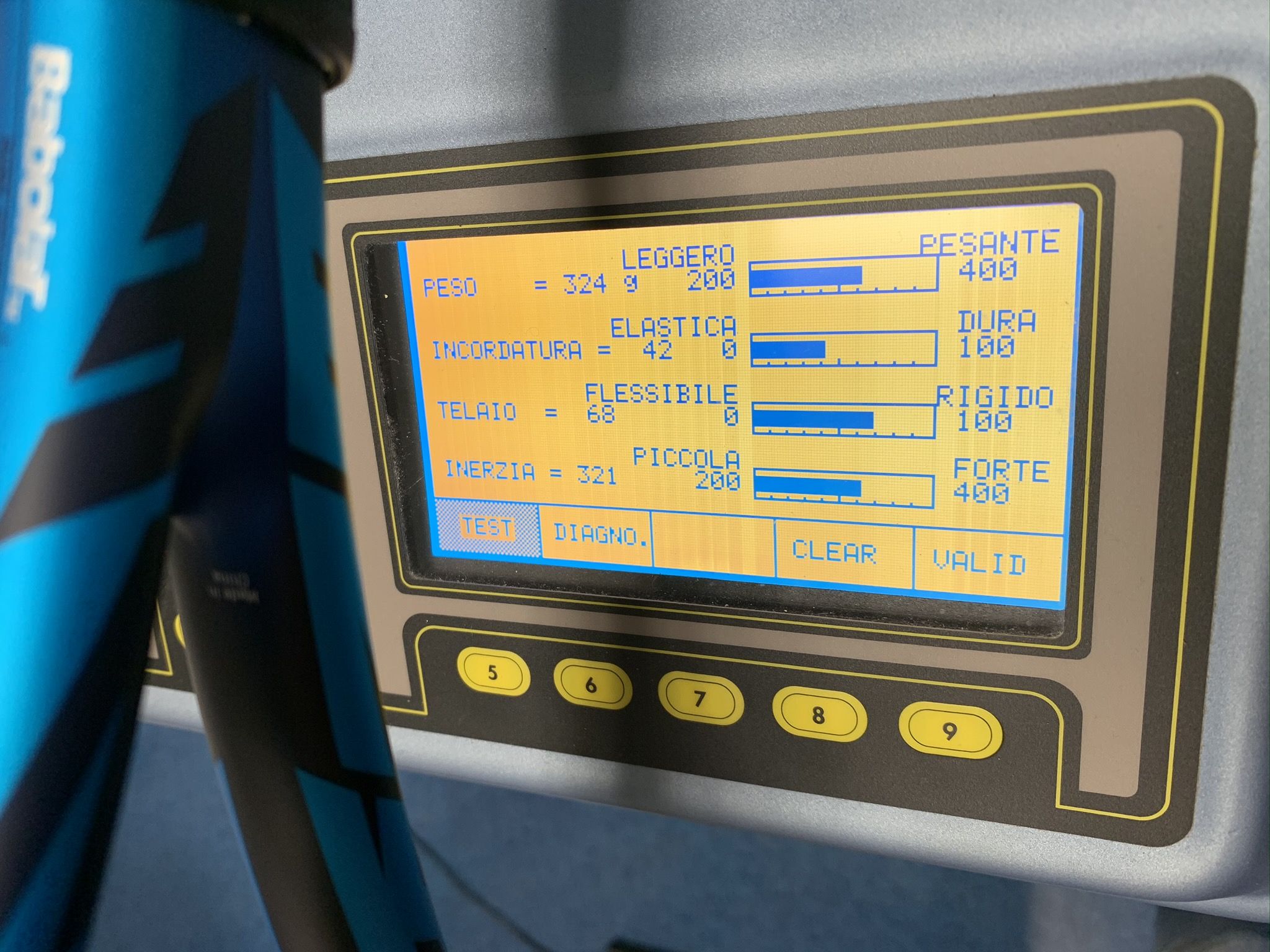 I rilevamenti del Diagnostic nel test di laboratorio