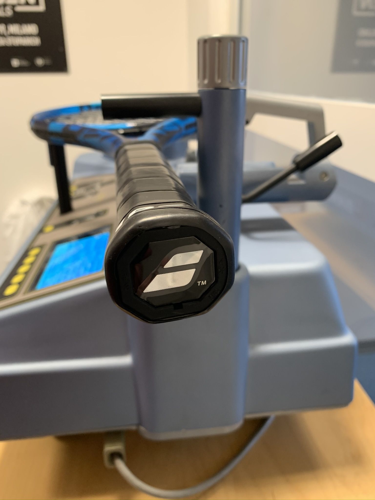 Il fondello della racchetta