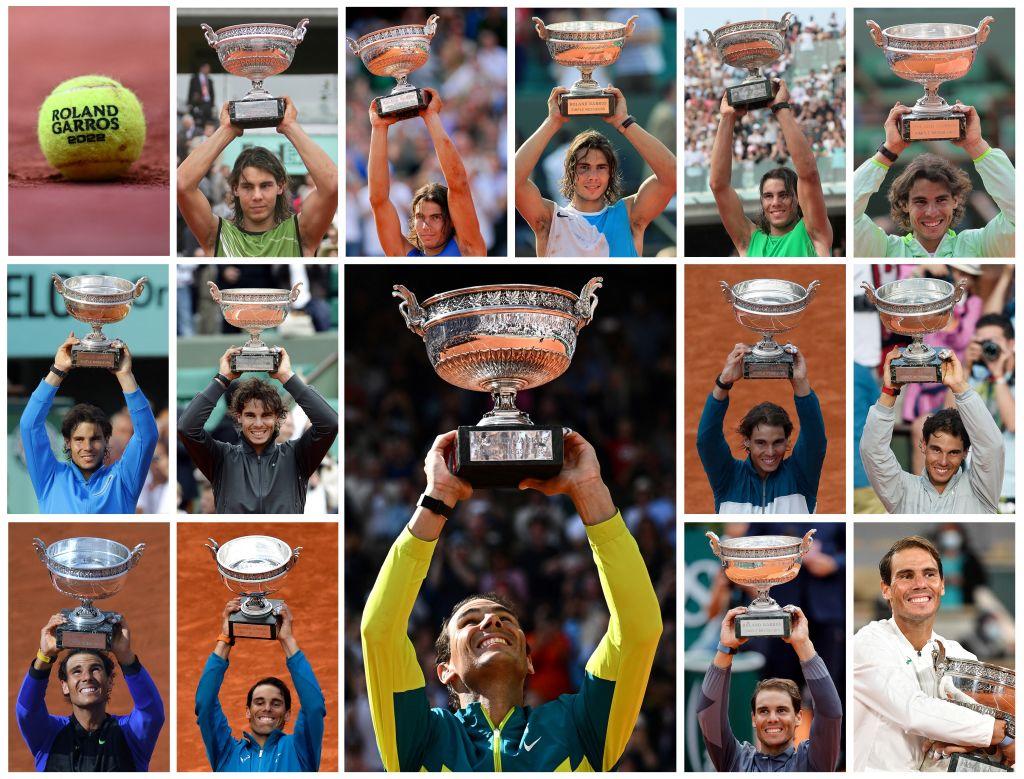 Nadal da leggenda, tutti i trionfi al Roland Garros