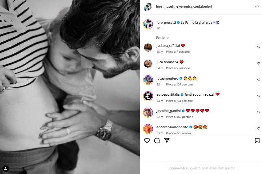 Visti dai social: Aryna erede di Roger e Musetti presto papà-bis