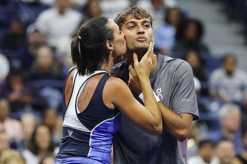 Stars of the Open, Pennetta torna in campo a New York con Cobolli: le foto