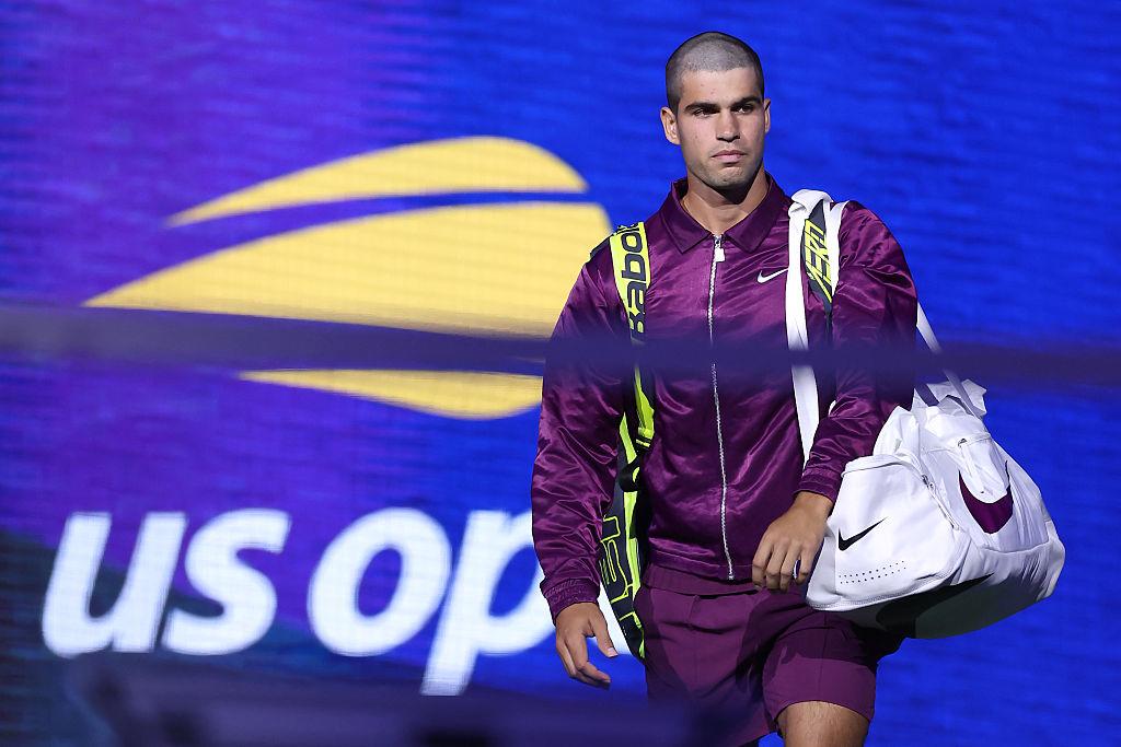Us Open, l'esordio di Carlos (con nuovo look)