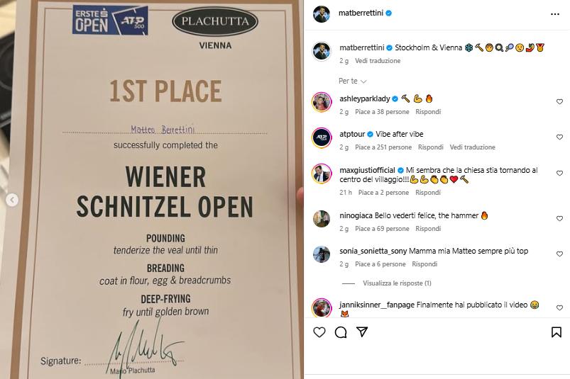 Visti dai social: la Schnitzel di chef “Berretta” e professoressa Errani