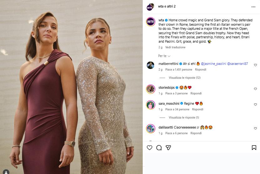 Visti dai social: Rune alla Muster ed Errani-Paolini a Riyadh