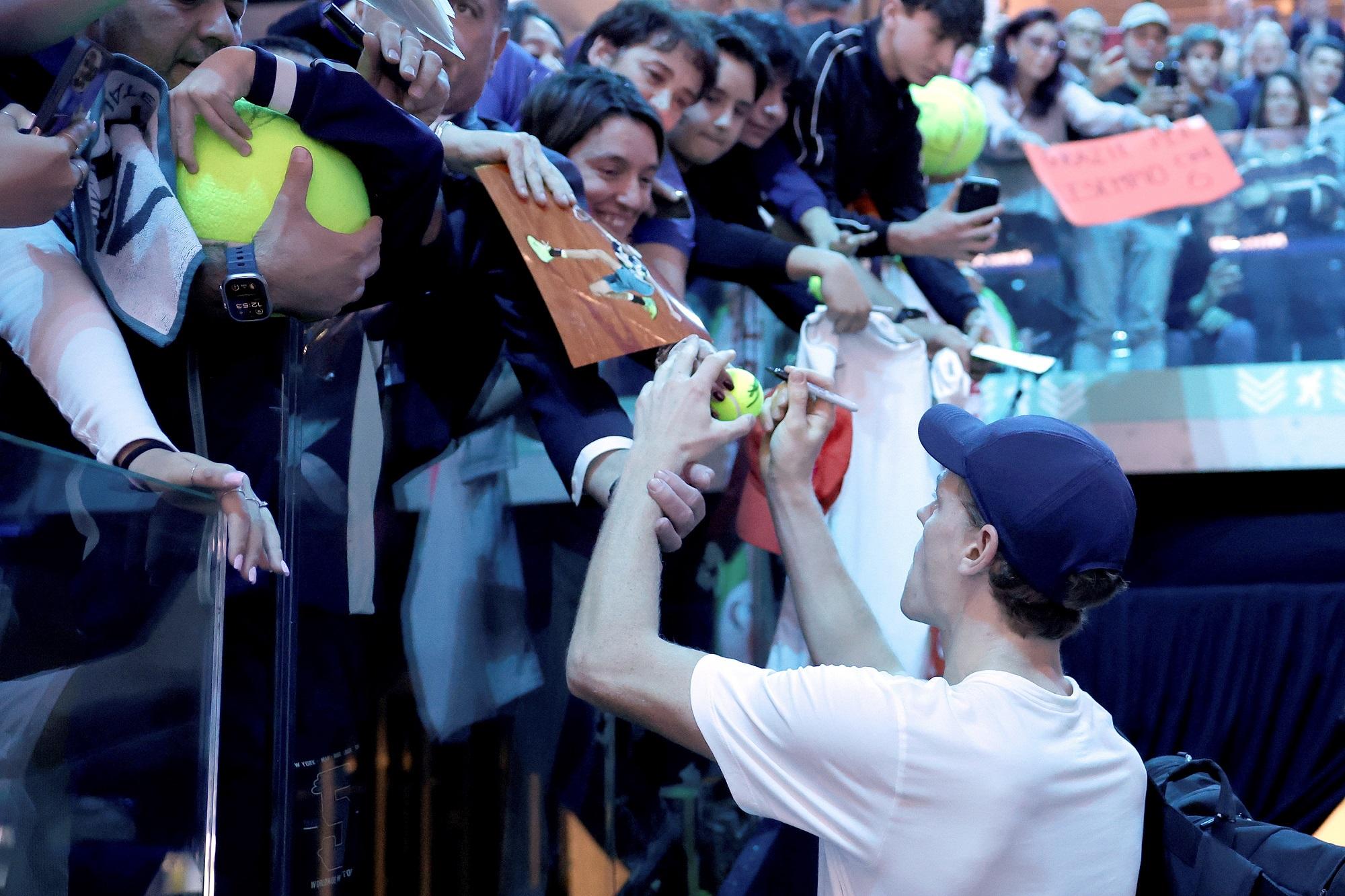 Nitto ATP Finals, Sinner-Alcaraz in allenamento è un successo: le foto