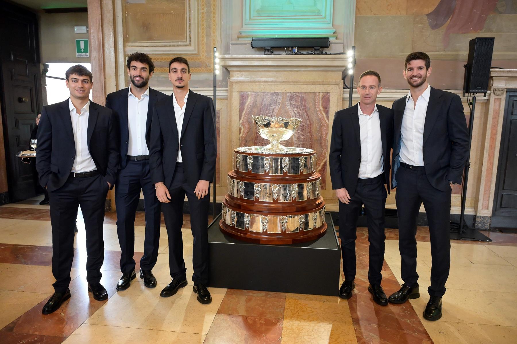 Davis Cup Final 8, le foto del brunch di benvenuto