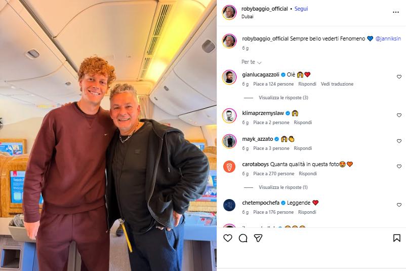 Visti dai social: Sinner Pallone d’oro e le nozze 'italiane' di Venus