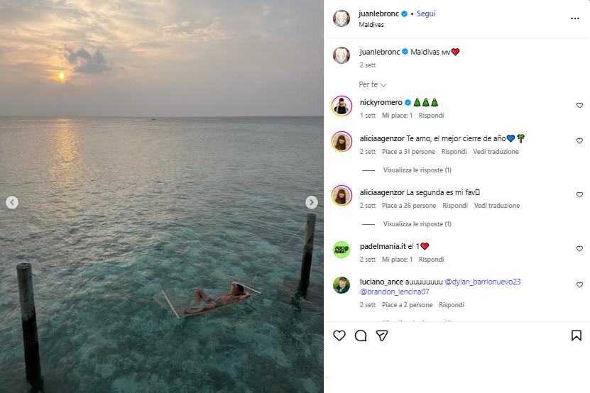 Mare e montagna, Asia e… casa: le vacanze delle stelle del padel