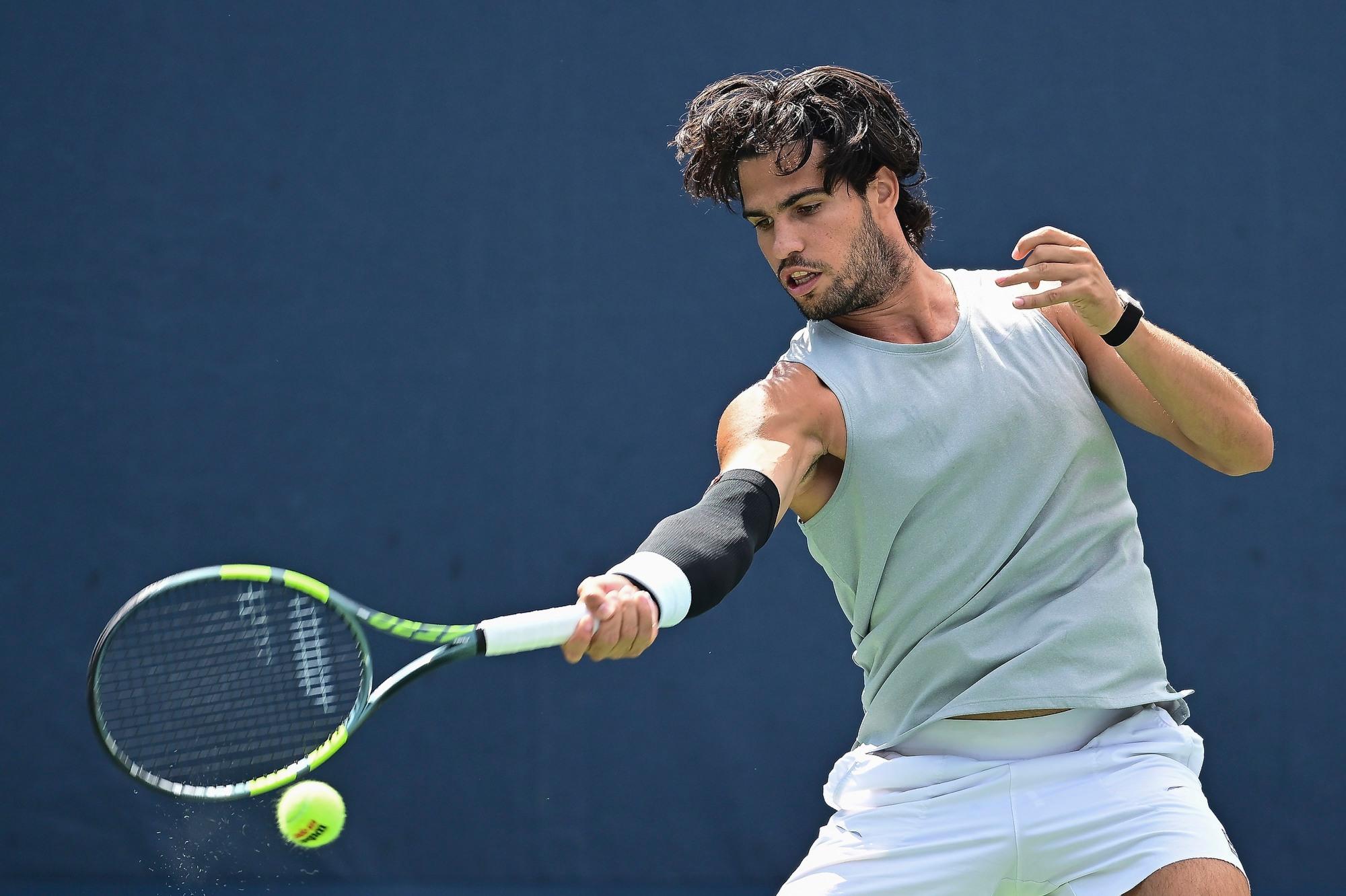 US Open, le immagini degli allenamenti di Alcaraz e Zverev