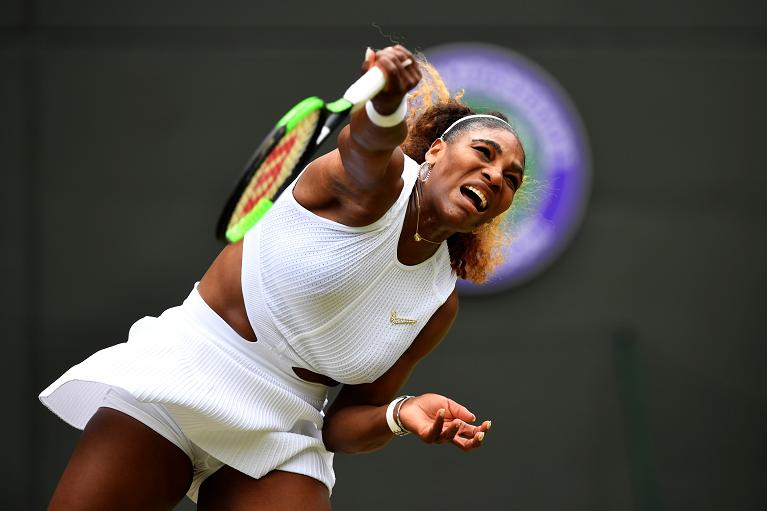 Il servizio di Serena Williams