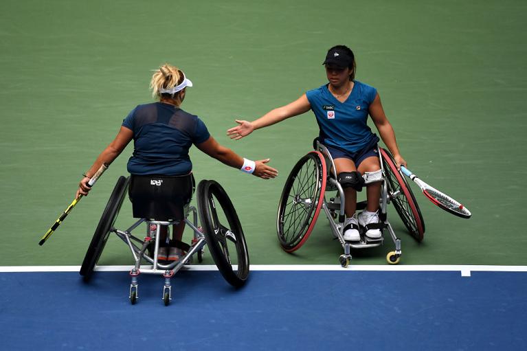 US Open 2019 wheelchair: Giulia Capocci e Yui Kamiji