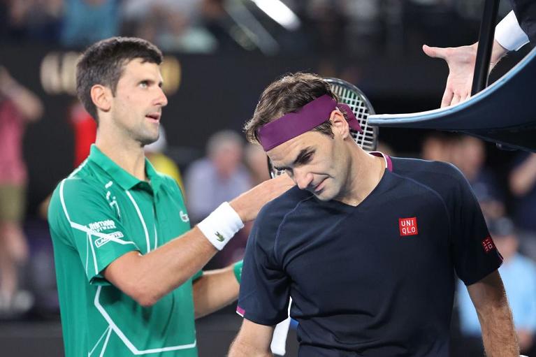 Roger Federer non batte Novak Djokovic in un match al meglio dei cinque set da Wimbledon 2012