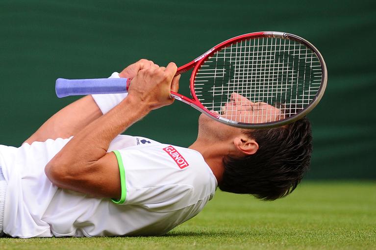 L'ucraino Sergiy Stakhovsky che battè Federer a Wimbledon nel 2013