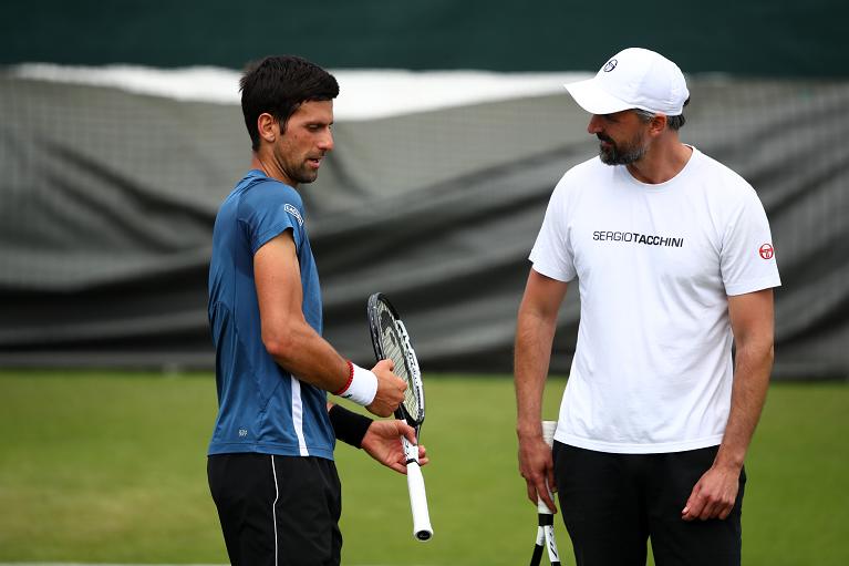 Novak Djokovic e Goran Ivanisevic