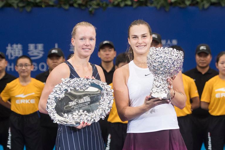 WTA Masterino Zhuhai: Kiki Bertens e Aryna Sabalenka
