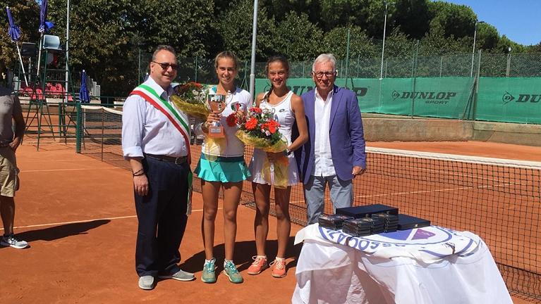 premiazione campionati italiani under 14 femminile