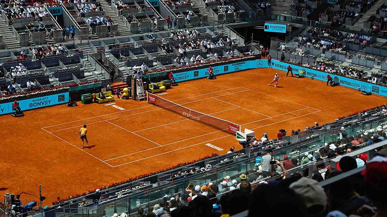 Il centrale del Mutua Madrid Open