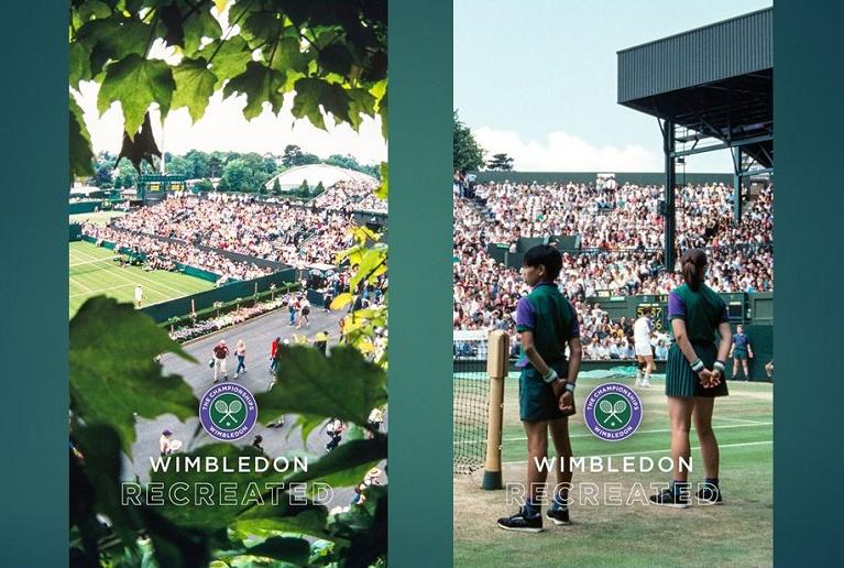 I poster di Wimbledon Recreated