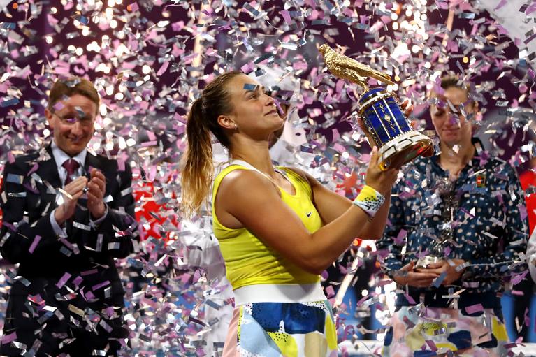 Aryna Sabalenka vince il titolo a Doha