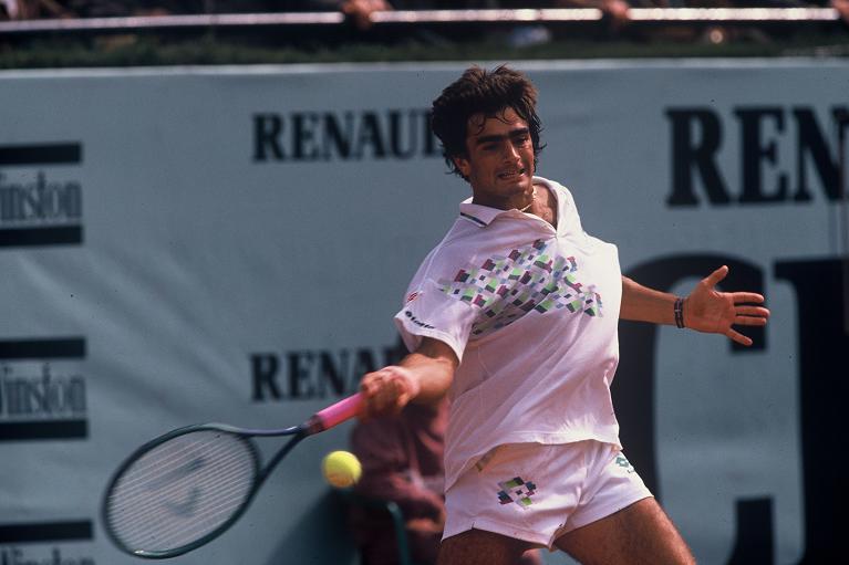 Guillermo Perez Roldan in azione nel 1991