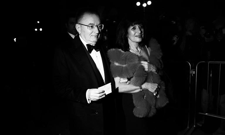 Giorgio Squinzi e Adriana Spazzoli al Teatro alla Scala