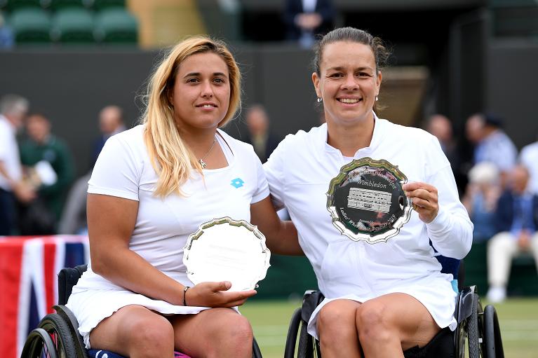 Giulia Capocci e Marjolein Buis premiate a Wimbledon