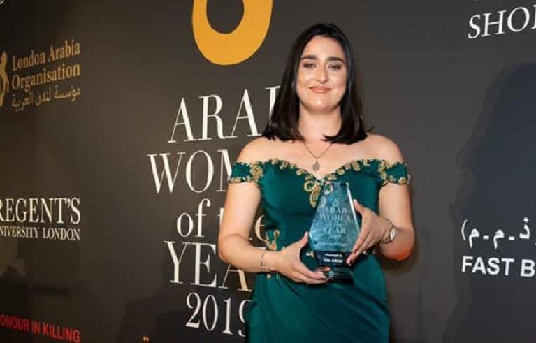 Ons Jabeur è stata premiata a Londra, nello scorso novembre, come Donna araba dell'anno per le sue imprese sportive