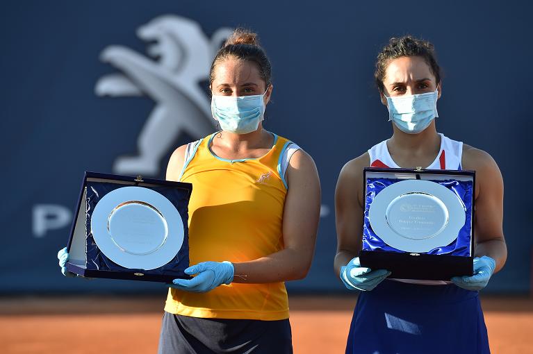 Elisabetta Cocciaretto e Martina Trevisan finaliste in doppio al WTA Palermo 2020
