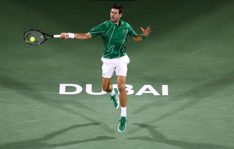 Novak Djokovic in finale a Dubai
