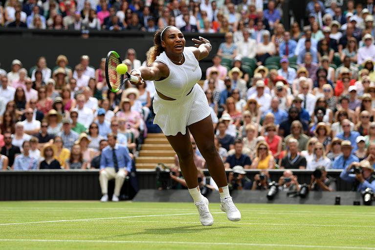 Serena Williams in finale a Wimbledon 2019