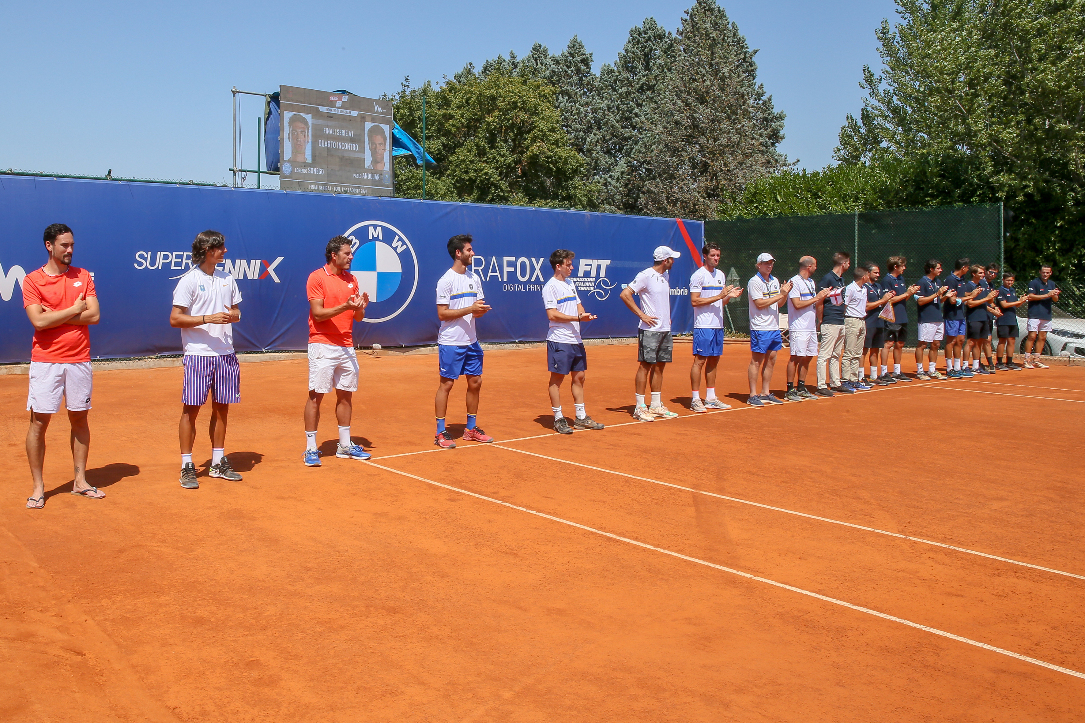 Dopo l’assegnazione dello Scudetto femminile, al Ct Lucca, Todi ha fatto da cornice anche alla finale maschile del massimo campionato nazionale di tennis per club