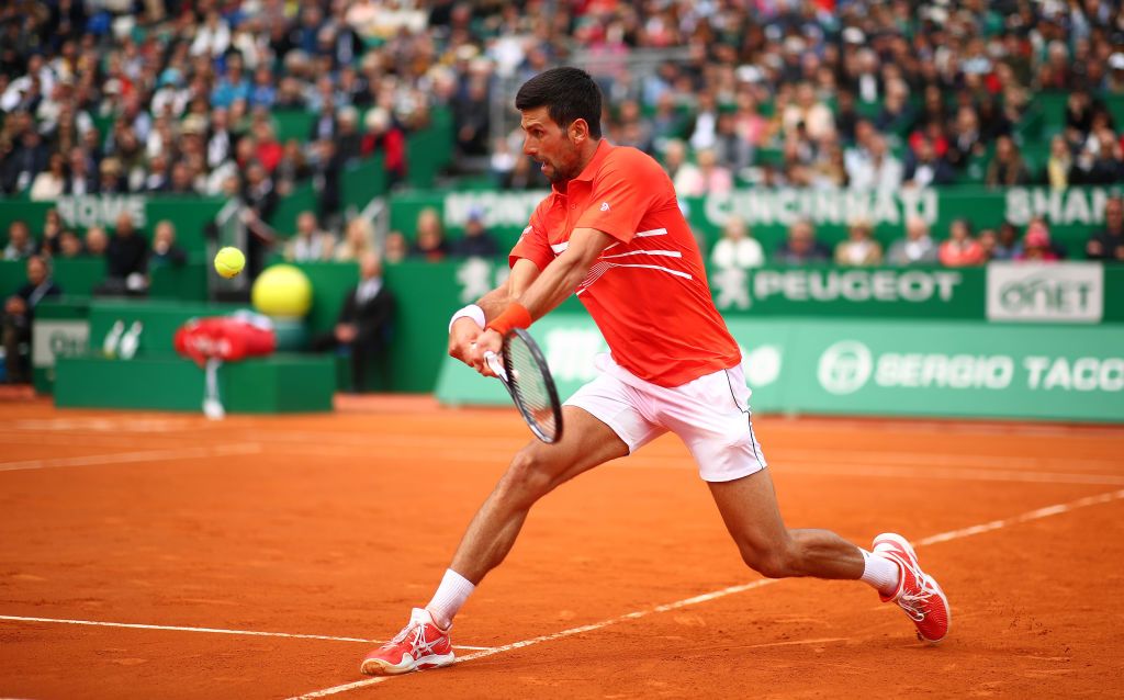 Novak Djokovic a Monte-Carlo