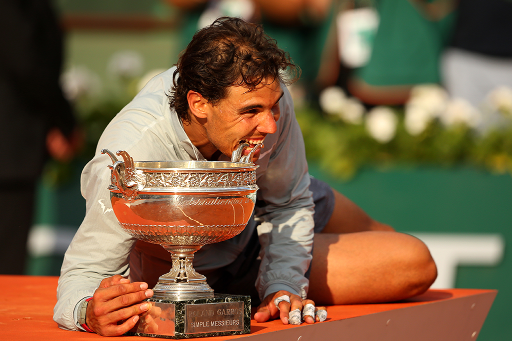 9° titolo – Anno 2014 – Rafael Nadal b. Novak Djokovic (SRB) 3-6 7-5 6-2 6-4