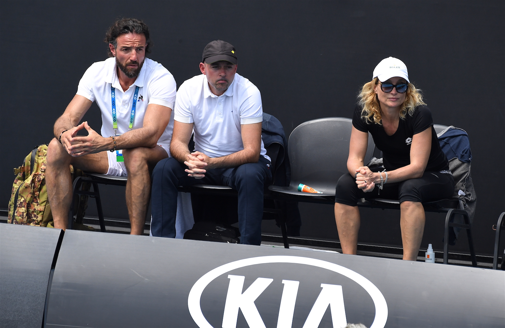 Australian Open 2020: Tathiana Garbin nel box di Martina Trevisan